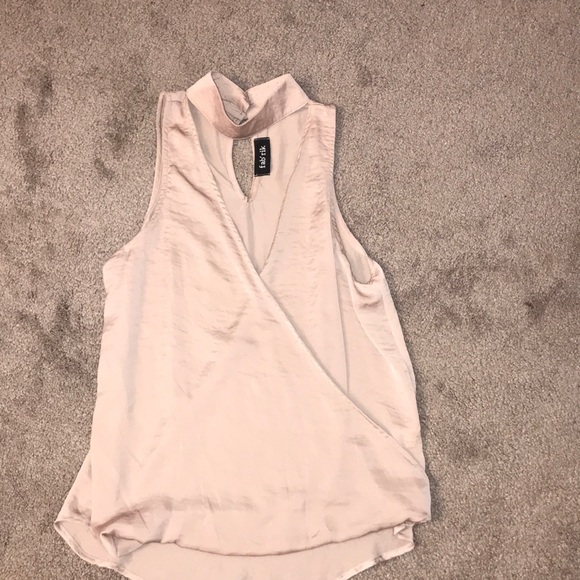 NWOT FABRIK SILKY BLOUSE - Picture 1 of 3